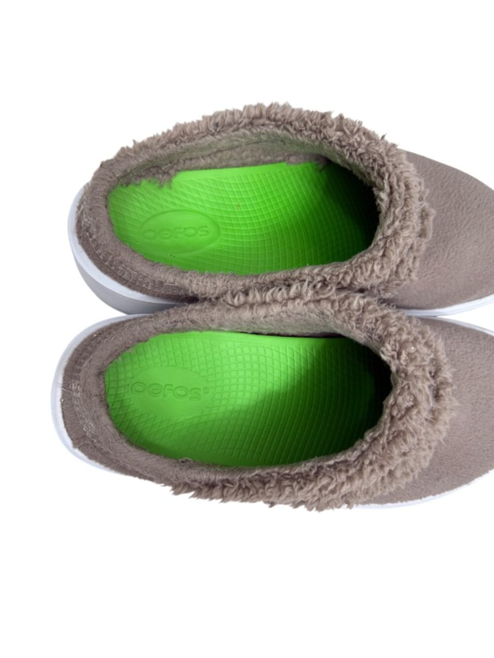 OOFOS OOcoozie Slip on Mule Shoe Light Gray Women's Size 9.5 - Picture 5 of 7